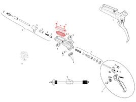 Sram Reservoir Cap Kit for Guide R / RS / RSC, DB5