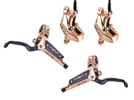 Trp DH-R EVO HD-M846 Disc Brake Set - Gold 2025