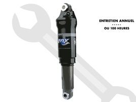 Purebike Annual or 100h service for Fox Float R, RP, CTD, DPS rear Shock