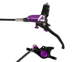 Hope Tech 4 X2 Front Disc Brake Black / Purple 2024