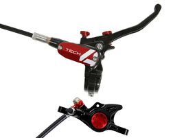 Hope Tech 4 X2 Rear Disc Brake Black / Red 2024