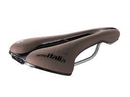 Selle Italia Flite Boost Gravel Ti 316 Superflow saddle - Brown 2024