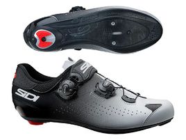 Sidi GENIUS 10 Mega Road Shoes - White/Black 2025