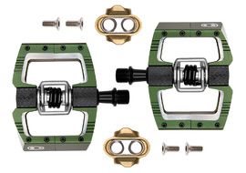 Crank Brothers Mallet DH Pedals Dark Green