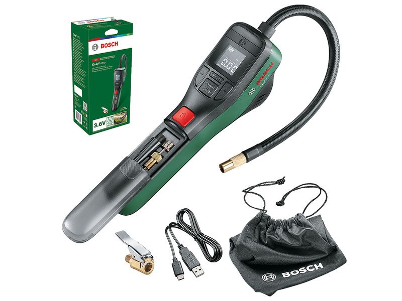 Bosch Easy Pump Cordless Compressed Air Pump Purebike